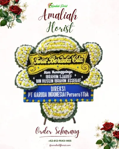 Papan Bunga Duka di Pangadegan